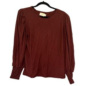 Nation LTD Maroon Long Sleeve